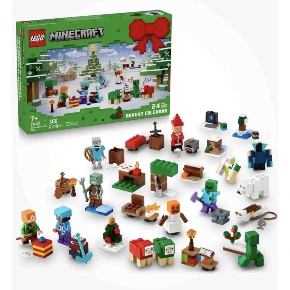LEGO Minecraft 24 Days Winter Christmas Advent Calendar 2025 (21280)